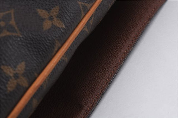 Authentic Louis Vuitton Monogram Musette Shoulder Cross Body Bag M51256 LV 2876D
