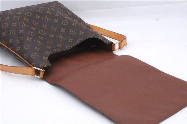 Authentic Louis Vuitton Monogram Musette Shoulder Cross Body Bag M51256 LV 2876D