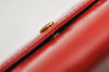 Auth Louis Vuitton Vernis Pochette Porte Monnaie Credit Wallet M91281 Red 2878I