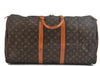 Authentic Louis Vuitton Monogram Keepall 55 Boston Bag M41424 LV 2879D