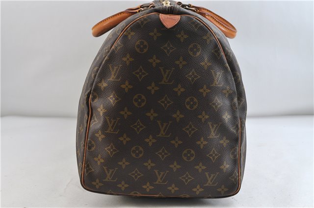 Authentic Louis Vuitton Monogram Keepall 55 Boston Bag M41424 LV 2879D