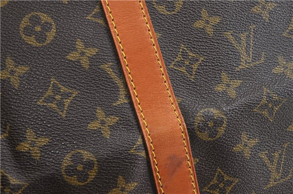 Authentic Louis Vuitton Monogram Keepall 55 Boston Bag M41424 LV 2879D