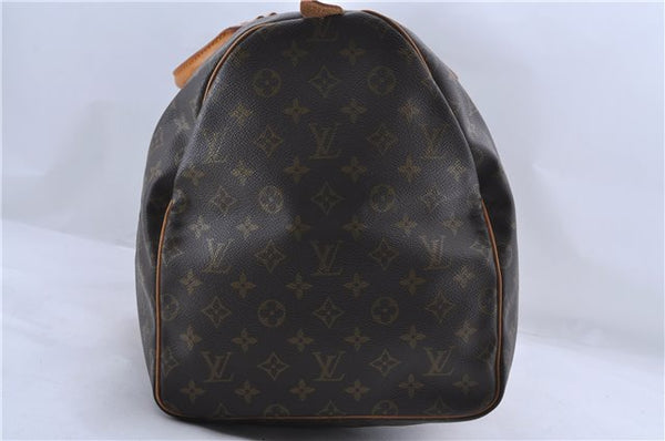 Authentic Louis Vuitton Monogram Keepall 55 Boston Bag M41424 LV 2880D