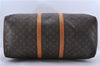 Authentic Louis Vuitton Monogram Keepall 55 Boston Bag M41424 LV 2880D