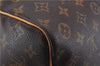 Auth Louis Vuitton Monogram Keepall Bandouliere 60 Boston Bag M41412 LV 2881D