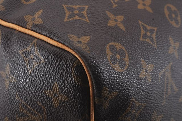 Auth Louis Vuitton Monogram Keepall Bandouliere 60 Boston Bag M41412 LV 2881D