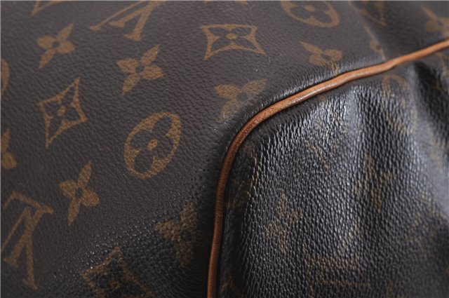 Auth Louis Vuitton Monogram Keepall Bandouliere 60 Boston Bag M41412 LV 2881D