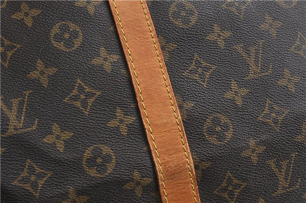 Auth Louis Vuitton Monogram Keepall Bandouliere 60 Boston Bag M41412 LV 2882D