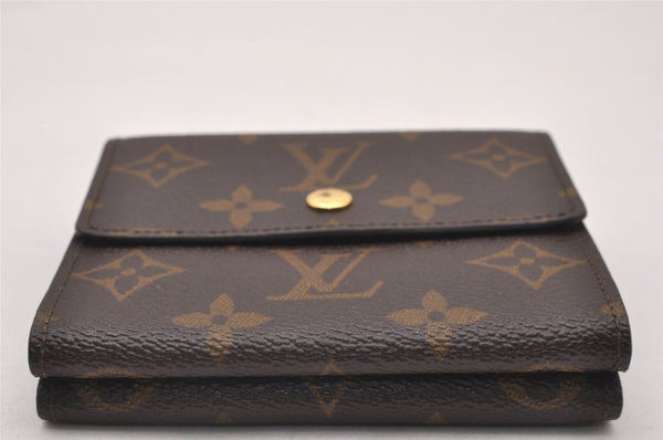 Authentic Louis Vuitton Monogram M61652 Porte Monnaie Billet Carte Credit 2882I