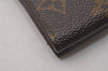 Authentic Louis Vuitton Monogram M61652 Porte Monnaie Billet Carte Credit 2882I