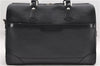 Auth Louis Vuitton Epi Sac De Ville Burgiere 2Way Boston Bag M42392 Black 2883E