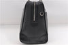 Auth Louis Vuitton Epi Sac De Ville Burgiere 2Way Boston Bag M42392 Black 2883E