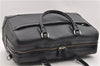Auth Louis Vuitton Epi Sac De Ville Burgiere 2Way Boston Bag M42392 Black 2883E