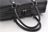 Auth Louis Vuitton Epi Sac De Ville Burgiere 2Way Boston Bag M42392 Black 2883E