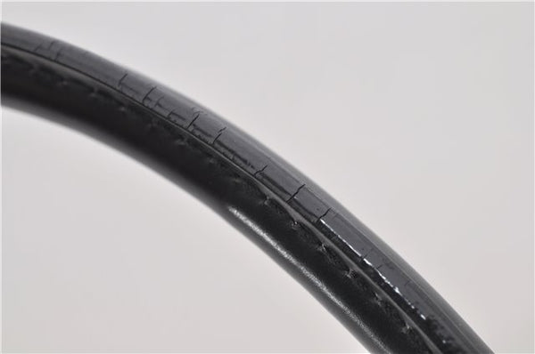 Auth Louis Vuitton Epi Sac De Ville Burgiere 2Way Boston Bag M42392 Black 2883E