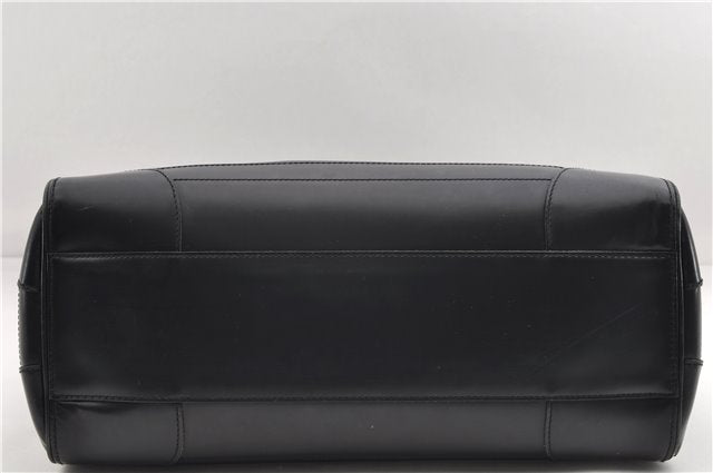 Auth Louis Vuitton Epi Sac De Ville Burgiere 2Way Boston Bag M42392 Black 2883E