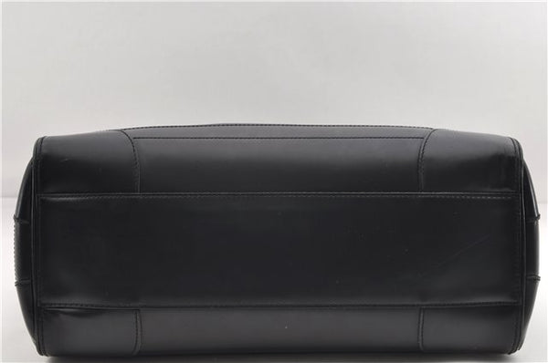 Auth Louis Vuitton Epi Sac De Ville Burgiere 2Way Boston Bag M42392 Black 2883E