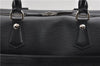 Auth Louis Vuitton Epi Sac De Ville Burgiere 2Way Boston Bag M42392 Black 2883E