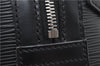 Auth Louis Vuitton Epi Sac De Ville Burgiere 2Way Boston Bag M42392 Black 2883E