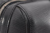 Auth Louis Vuitton Epi Sac De Ville Burgiere 2Way Boston Bag M42392 Black 2883E