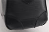 Auth Louis Vuitton Epi Sac De Ville Burgiere 2Way Boston Bag M42392 Black 2883E