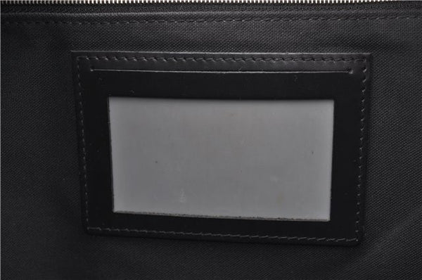 Auth Louis Vuitton Epi Sac De Ville Burgiere 2Way Boston Bag M42392 Black 2883E