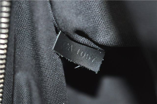 Auth Louis Vuitton Epi Sac De Ville Burgiere 2Way Boston Bag M42392 Black 2883E