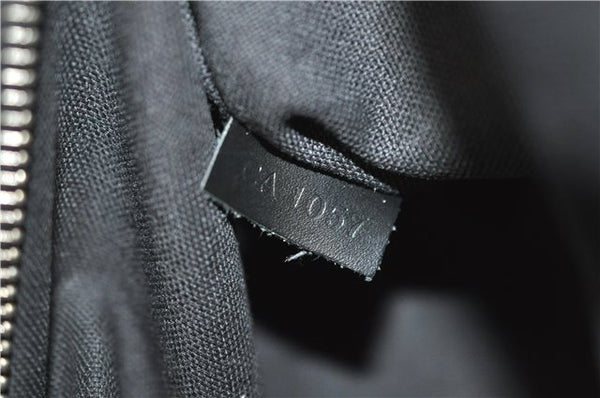 Auth Louis Vuitton Epi Sac De Ville Burgiere 2Way Boston Bag M42392 Black 2883E