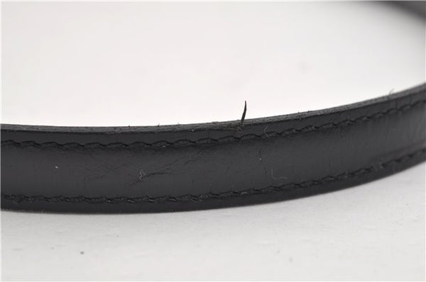 Auth Louis Vuitton Epi Sac De Ville Burgiere 2Way Boston Bag M42392 Black 2883E