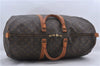 Authentic Louis Vuitton Monogram Keepall 55 Boston Bag M41424 LV 2884D