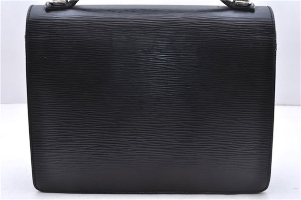 Authentic Louis Vuitton Epi Monceau 2Way Shoulder Hand Bag Black M52792 LV 2884E