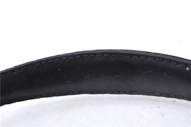 Authentic Louis Vuitton Epi Monceau 2Way Shoulder Hand Bag Black M52792 LV 2884E