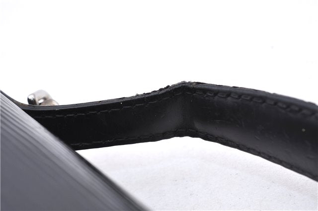 Authentic Louis Vuitton Epi Monceau 2Way Shoulder Hand Bag Black M52792 LV 2884E