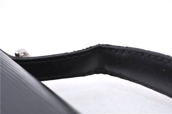 Authentic Louis Vuitton Epi Monceau 2Way Shoulder Hand Bag Black M52792 LV 2884E