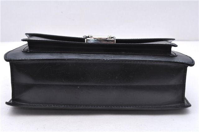 Authentic Louis Vuitton Epi Monceau 2Way Shoulder Hand Bag Black M52792 LV 2884E