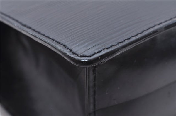 Authentic Louis Vuitton Epi Monceau 2Way Shoulder Hand Bag Black M52792 LV 2884E