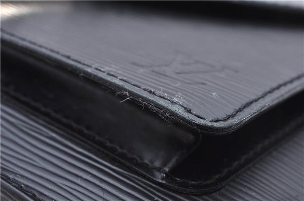 Authentic Louis Vuitton Epi Monceau 2Way Shoulder Hand Bag Black M52792 LV 2884E