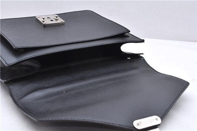 Authentic Louis Vuitton Epi Monceau 2Way Shoulder Hand Bag Black M52792 LV 2884E