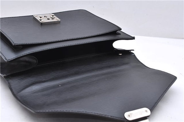Authentic Louis Vuitton Epi Monceau 2Way Shoulder Hand Bag Black M52792 LV 2884E