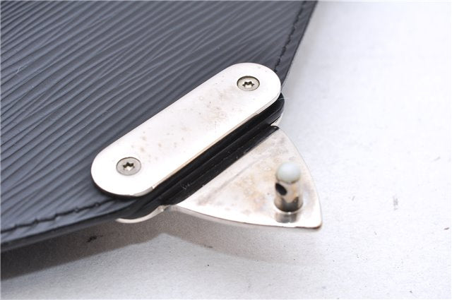 Authentic Louis Vuitton Epi Monceau 2Way Shoulder Hand Bag Black M52792 LV 2884E