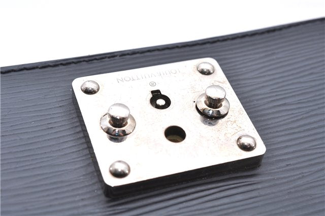 Authentic Louis Vuitton Epi Monceau 2Way Shoulder Hand Bag Black M52792 LV 2884E