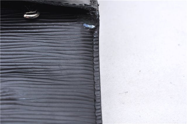 Authentic Louis Vuitton Epi Monceau 2Way Shoulder Hand Bag Black M52792 LV 2884E