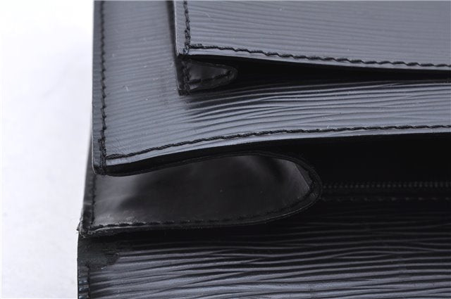 Authentic Louis Vuitton Epi Monceau 2Way Shoulder Hand Bag Black M52792 LV 2884E