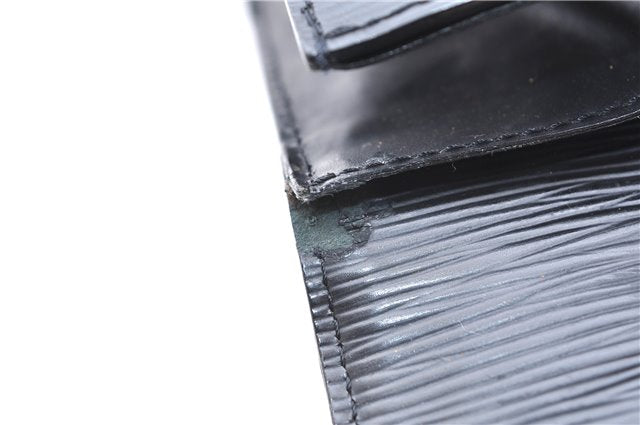 Authentic Louis Vuitton Epi Monceau 2Way Shoulder Hand Bag Black M52792 LV 2884E