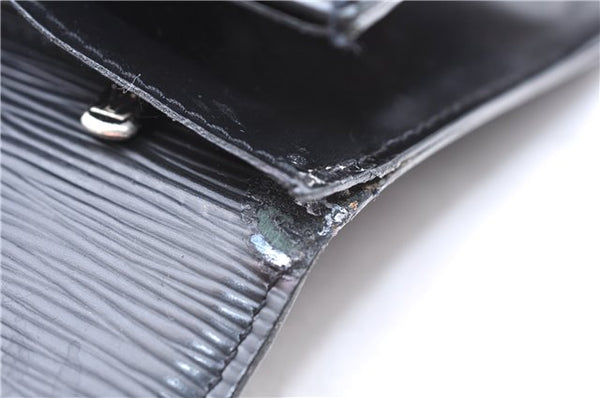 Authentic Louis Vuitton Epi Monceau 2Way Shoulder Hand Bag Black M52792 LV 2884E