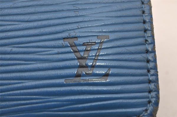 Authentic Louis Vuitton Epi Multicles 6 Key Case Blue M63815 LV 2884I