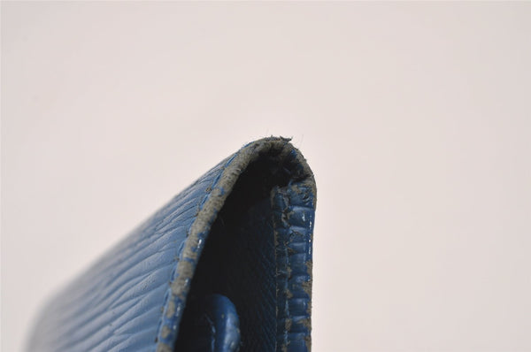 Authentic Louis Vuitton Epi Multicles 6 Key Case Blue M63815 LV 2884I