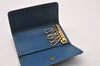 Authentic Louis Vuitton Epi Multicles 6 Key Case Blue M63815 LV 2884I