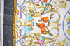 Authentic HERMES Carre 90 Scarf "PIERRES d' ORIENT et" Silk White 2885I