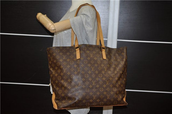 Authentic Louis Vuitton Monogram Cabas Alto Shoulder Tote Bag M51152 LV 2887F